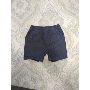 Nautica Baby Boy Shorts Elastic Waist Size 6/9 Months Blue